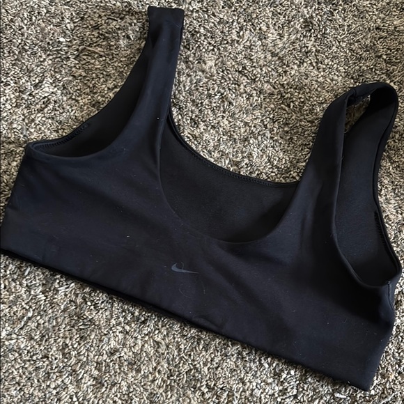 Nike Other - Nike Black Sports Bra with Wide Straps and Scoop Neckline